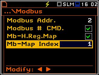 Adat átvitel Modbus protokollal Modbus A Modbus hálózat választása esetén a Vezeték nélküli átvitel (Wireless Transfer) ablakban három pozíció lesz elérhető: Hálózat (Network), Adat átvitel (Data