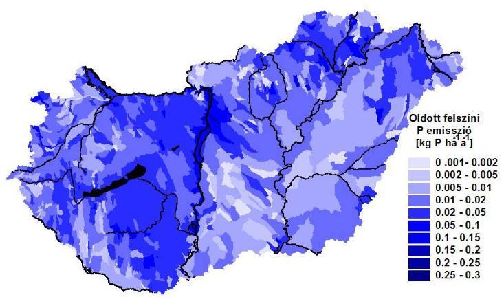 A P-vegyületek vízben gyengén oldódnak, oldat formájában alig mozognak, kilúgozódásuk csekély mértékű.