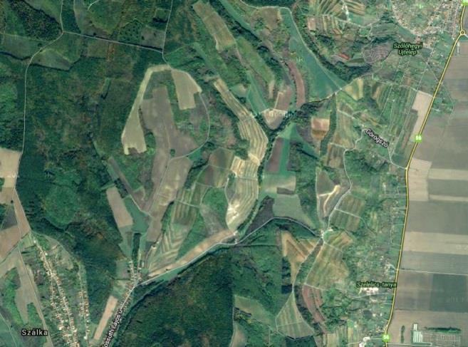 5.2. Szekszárdi-dombság Lajvér-patak vízgyűjtője A Szekszárdi-dombság területén, Szálka település mellett található, mintegy 2 km 2 nagyságú mintavízgyűjtőn (5.9.