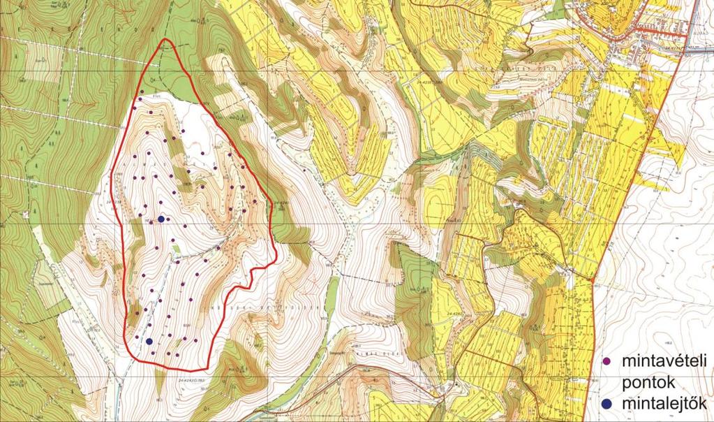 talajjellemzőket, amelyek az EROSION 2D/3D bemeneti paramétereiként szolgálnak.