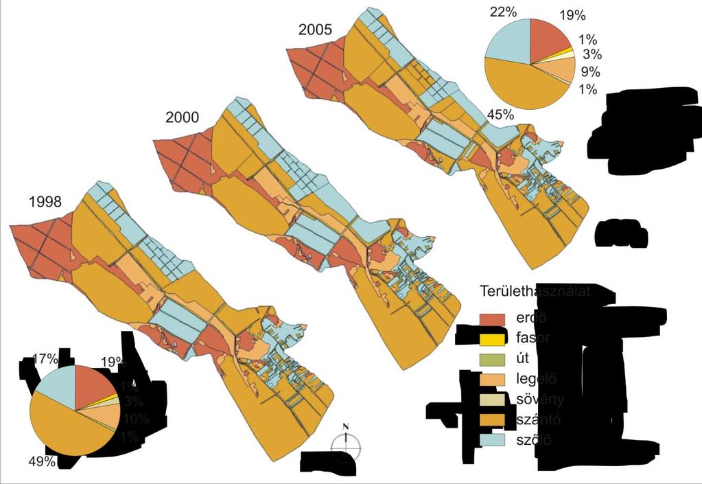 modell, mely a lejtővel párhuzamosan szimulálja a kiválasztott csapadékesemény során bekövetkező talajlehordást (Michael, 2000), három részmodellből tevődik össze: lejtésviszonyokat bemutató