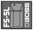 Panel leírások 17 FOOT CONTROL SEL CH1 CH2/EXP PEDAL aljzat Ha egy lábkapcsolót (külön beszerezhető: FS-5L) csatlakoztat, lábbal is válthat az erősítő 1-es és 2-es csatornája között.