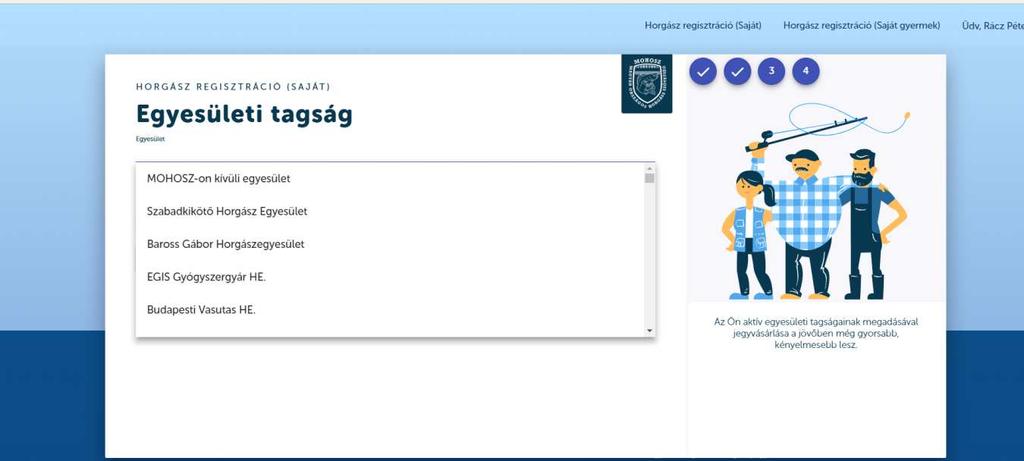 9. kép A következő lépésben az egyesületi