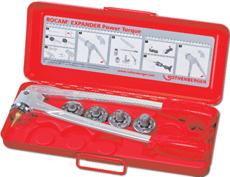 Fitting szerszámok 1 ROCAM EXPANDER Power Torque Lágy és félkemény réz-, alumínium és precíziós acélcsövek felbõvítésére és kalibrálására.