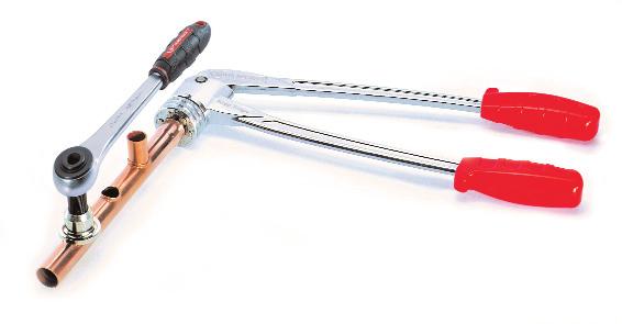 Fitting szerszámok COMBI KIT Expander / peremezõ 1 Leágazások, illetve nyakképzések (peremezések) készítéséhez réz, - alumínium és precíziós acélcsöveken Akár 67 % megtakarítást eredményez a