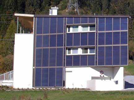 Facade integration Costs Use Collector surface must be increased Piping more dificult Reduced calorific losses Saving of glass facade