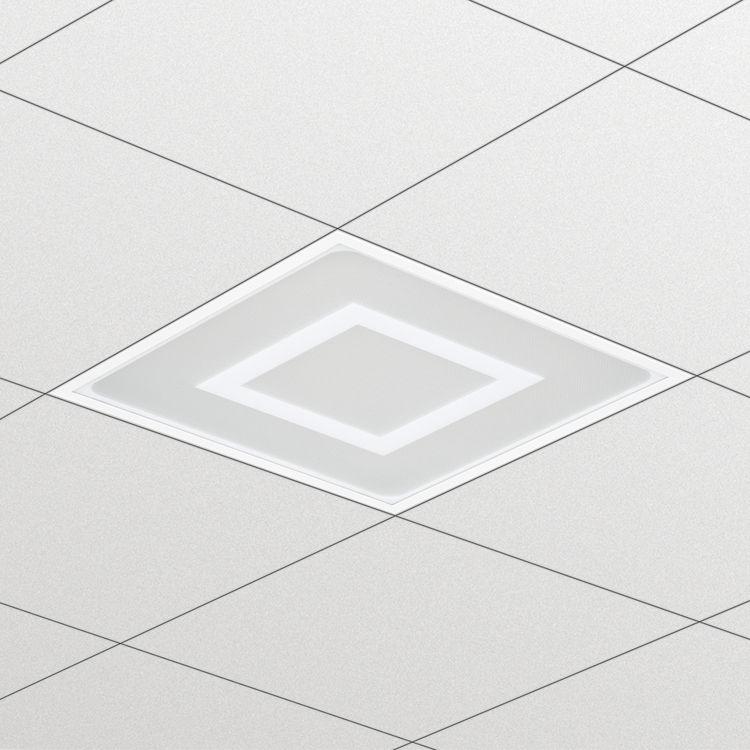 SartBalance, recessed Alkalazás Irodák (egyterű és fülkékre osztott irodák, tárgyalóterek, közlekedőhelyiségek Egészségügy Vendéglátóipar terékjellezők Típus RC480B (600x600 éretű odul) Vezérlő