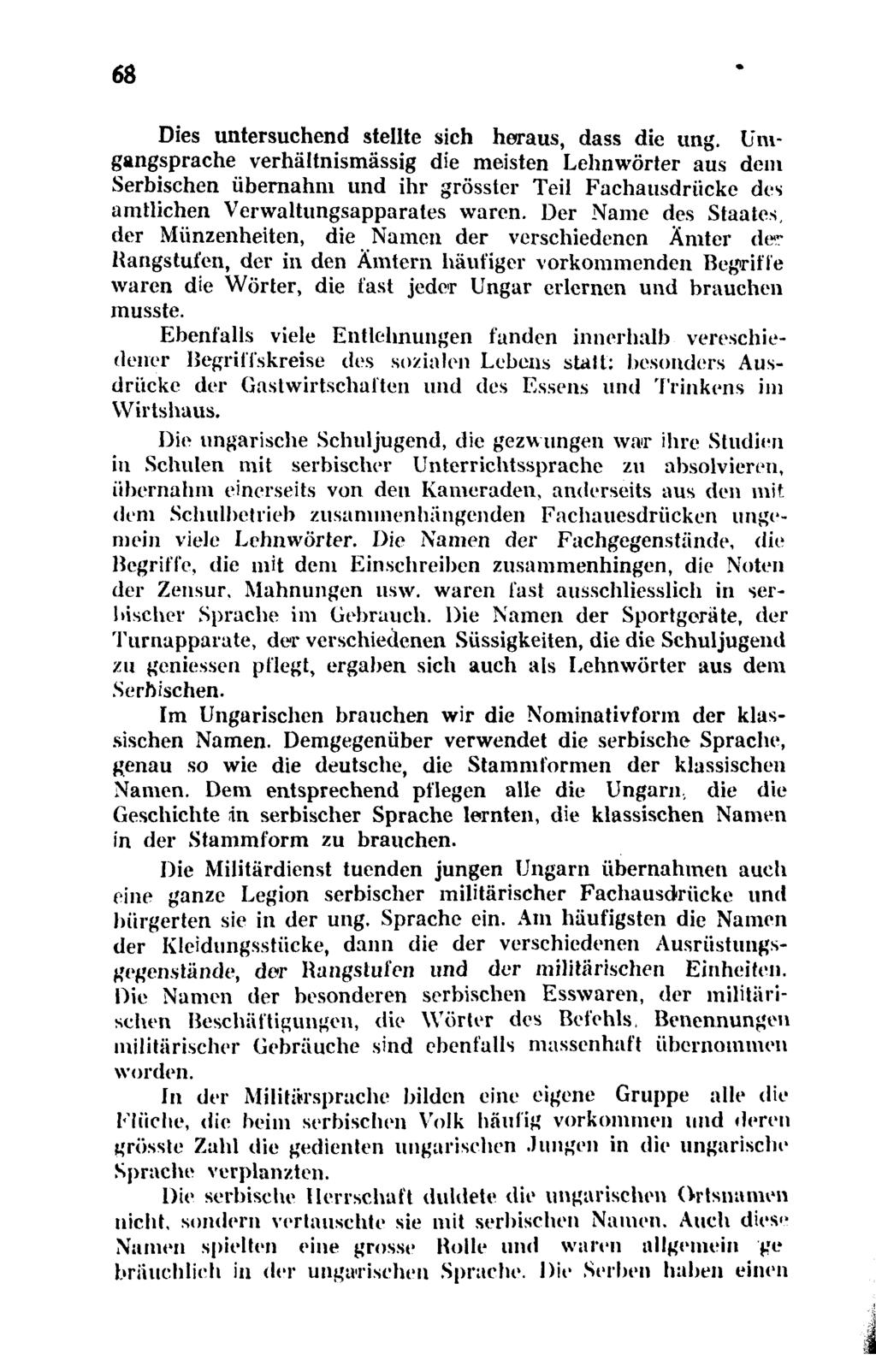 68 Dies untersuchend stellte sich heraus, dass die ung.