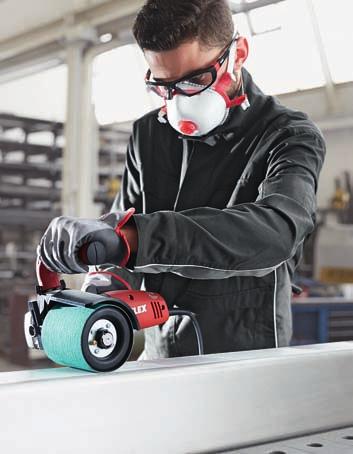 Speciális fémfelület megmunkálók 2018 01 BRE 8-4 9 800 Wattos csőcsiszoló TRINOXFLEX szett BRE 8-4 9 Inox Csőcsiszoló és övreszelő TRINOXFLEX szett