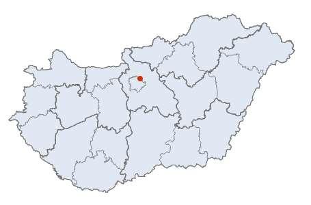 8 1. VIZSGÁLAT 1.1. Településhálózati összefüggések, a település helye a településhálózatban Csömör a Közép-magyarországi régióban, Pest megye észak-keleti részén található nagyközség.