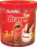2599,- 130,- BRAVOS TRIO 3IN1 INSTANT KÁVÉ 18 g/db 50 db/gyűjtő