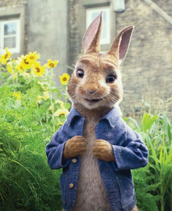 MOZI // GYEREFILME 24 25 önnek a kacsák! Nyúl éter 53 eter Rabbit. szín. mb. am. ang. auszt. anim. 95 p. 2018. R.: Will Gluck. Fsz.: Domhnall Gleeson, Sam Neill, Rose Byrne.
