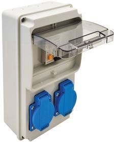 1 (16A/400V) 2 (16/230V) TDB02-6M 16 A V - - - 2 (16A/V) TDB02-6MV* 16 A