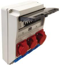 03A, 230V~)* - 2 (16A/V) TDB03-12M 32 A 400 V - - TDB03-12MV 32 A 400 V