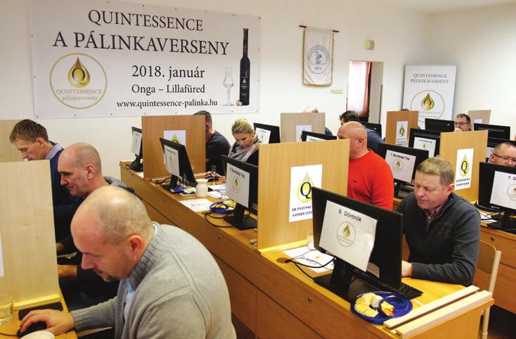 Quintessence 2018 A QUITESSENCE Pálinka- és Párlatversenyre 311 nevezőtől összesen 1739 nevezett pálinka és párlat érkezett Magyarország, Románia, Szerbia és Bulgária területéről.