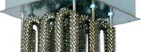 For duct air heaters with air outlet temperatures less than 80 C the following