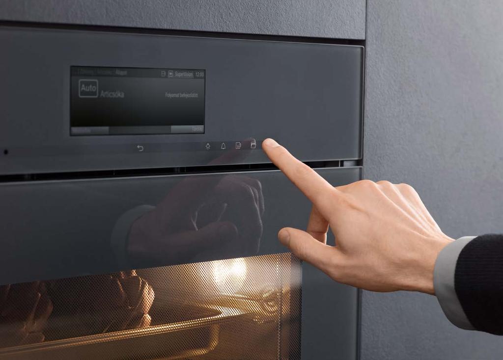 Touch2Open és SoftOpen Innovációk a fogantyú nélküli design-kialakítás mögött Az összes készülék teljesen sík felülettel rendelkezik, hogy
