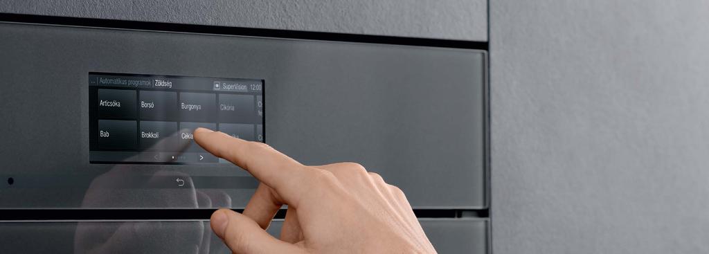MTouch és DirectSensor Intuitív érintőképernyős vezérlés Az innovatív Touch2Open és SoftOpen funkció mellett az összes készülék M Touch érintőképernyős vezérléssel rendelkezik: M Touch A készülékek