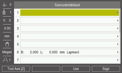 9 A marás funkciói Áttekintés 9.1 Áttekintés Jelen fejezet speciálisan csak a marásra alkalmazható funkciókat tárgyalja.