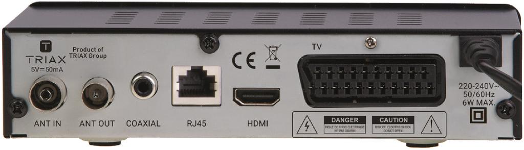 1. BEVEZETÉS 1.1 Előlap Kijelző / infra vevő USB csatlakozó 1.