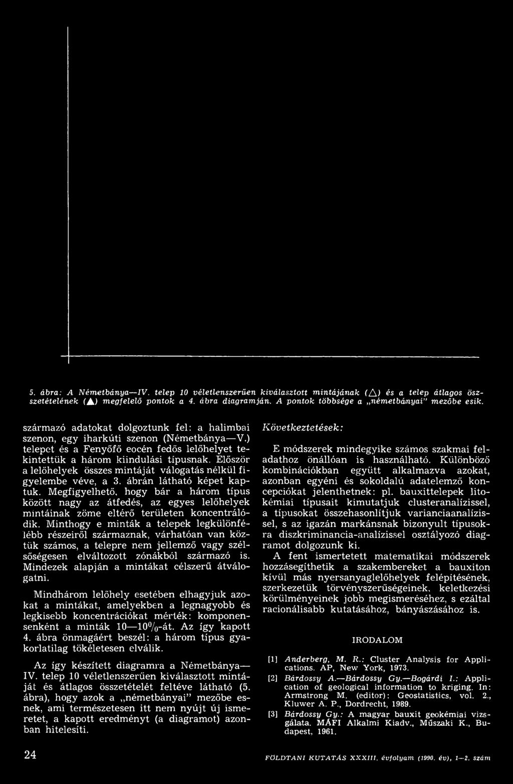 Minthogy e minták a telepek legkülönfélébb részeiről származnak, várhatóan van köztük számos, a telepre nem jellemző vagy szélsőségesen elváltozott zónákból származó is.