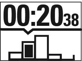 EDZÉSI ELŐZMÉNYEK AZ A300-BAN Edzési adatainak későbbi megtekintéséhez válassza a History (előzmények) lehetőséget, majd a megtekinteni kívánt edzést.