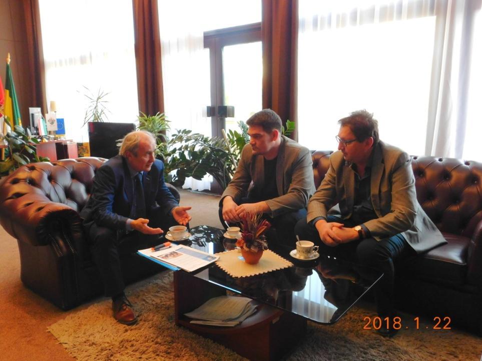 Közös egyeztetés a közeljövő fejlesztéseiről Dr. Neszményi Zsolt kormánymegbízott, 2018.