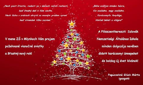 n A Magyarországi Szlovákok Szövetsége által szervezett konferencián tanulóink verssel és énekkel köszöntötték a jelenlévőket.