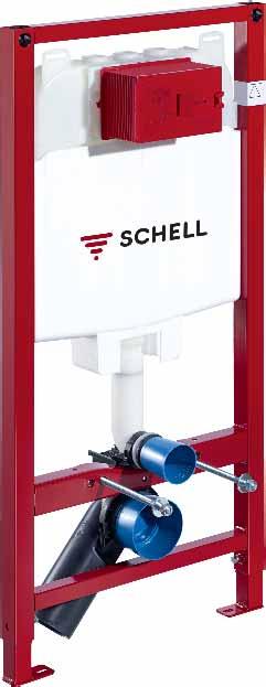 Schell 10év 2év 5év Falsík alatti tartályok, függeszthető WC-k C80 WC szerelőmodul Fal elé,