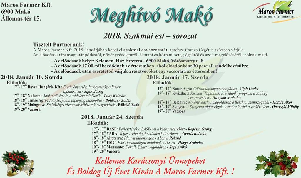 : 18-27 -ig zárva dec.28-29 7.