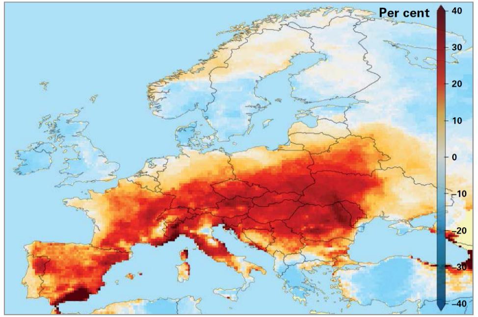 Klímaváltozás ami van Globális hőmérsékleti eltérés