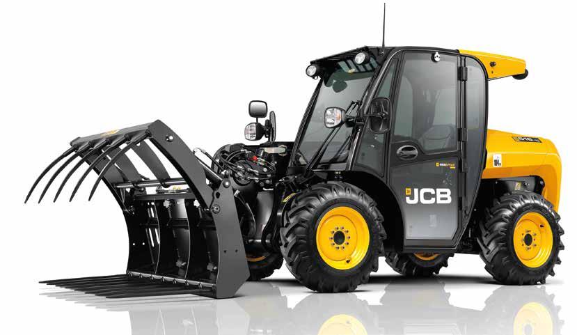 ANYAGMOZGATÁS - Gépajánlat 2018 JCB COMPACT LOADALL A cél a Compact Loadall gépek tervezésénél az volt, hogy a korábbi Loadall termékvonalat kibővítse a gyártó egy kisebb, 4-kerék kormányzású és