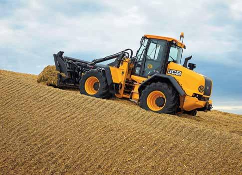 JCB TÖRZSCSUKLÓS HOMLOKRAKODÓK Ha szorít az idő és nagy mennyiségben kell anyagokat mozgatni, továbbá nem szeretnénk, hogy gépünk cserben hagyjon, a 413S modelltől 435S modellig bezáruló termékskála