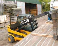 A JCB Teletruk termékskála 10 modellt tartalmaz, lefedve ezzel a legnépszerűbb 2,5-3,5 tonnás terhelhetőségű csoportot.