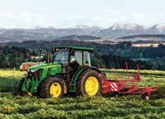 Ha tetszik önnek a John Deere 5G modell, de nagyobb emelőkapacitásra és erőre van szüksége, és nagyobb kényelemre vágyik, akkor az új John Deere 5M modellre van szüksége.
