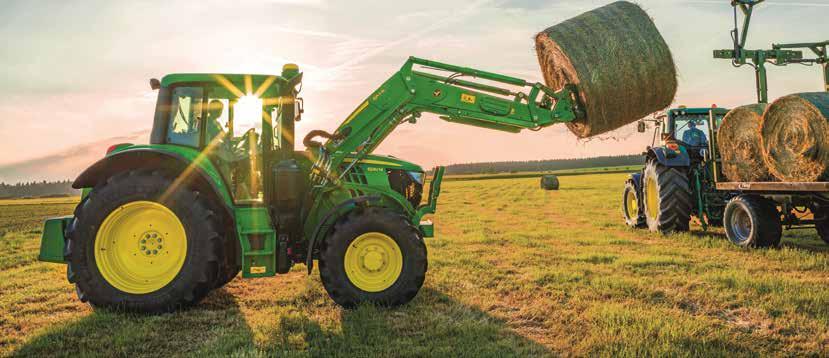 JOHN DEERE 6M TRAKTOROK A John Deere-nál sohasem feledkeznek meg arról a tényről, hogy a mezőgazdaság egy olyan vállalkozás, amelyet csak törődéssel és intelligenciával lehet továbbfejleszteni.
