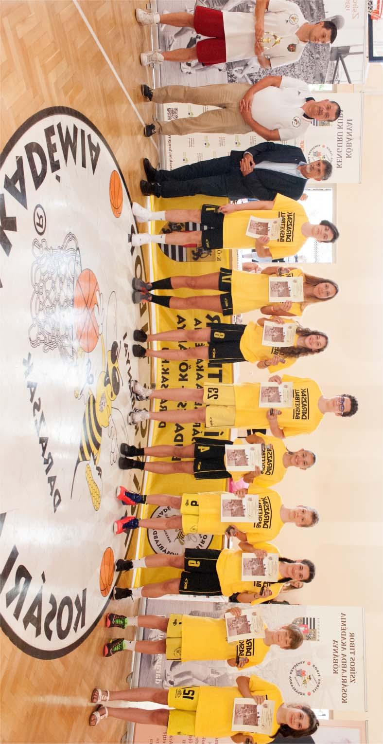 LEGJOBBJAINK Csapatok legjobbjai: Torda Csenge (U11), Márkus Balázs (U11), Oberfrank Laura (U12), Simonics Levente (U12), Gallyas Andrea