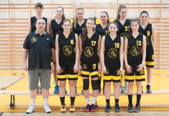 U17 leány csapat Hátsó sor (balról): Kuczik Lili, Püspöki Lotti, Hegedüs Gabriella, Szabó Boglárka, Hajdu Réka, Fabini Anna; elsõ sor (balról): Tatár István (), Szabados Nóra, Kutrik Andrea, Molnár