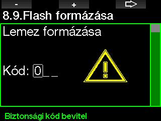 Áramellátás: Lítium-ion elem, USB segítségével a felhasználó által tölthető. Működési idő teljesen feltöltött elemmel: Max.