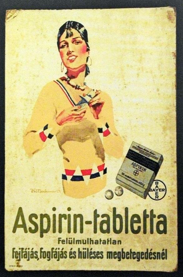 évek közepéről (akkoriban az Aspirin-t a Bayer
