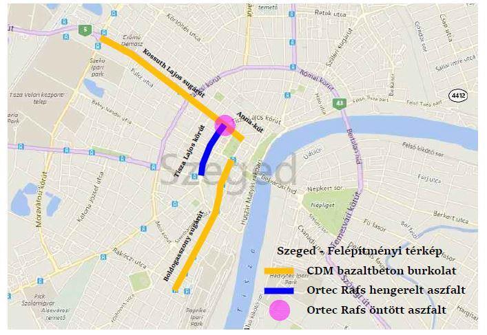 3.2. Bejárásokon érintett szegedi és budapesti helyszínek bemutatása Szegeden a dolgozat készítése előtt kétszer tartottam bejárást, 2016. augusztus 26-án és 2017.
