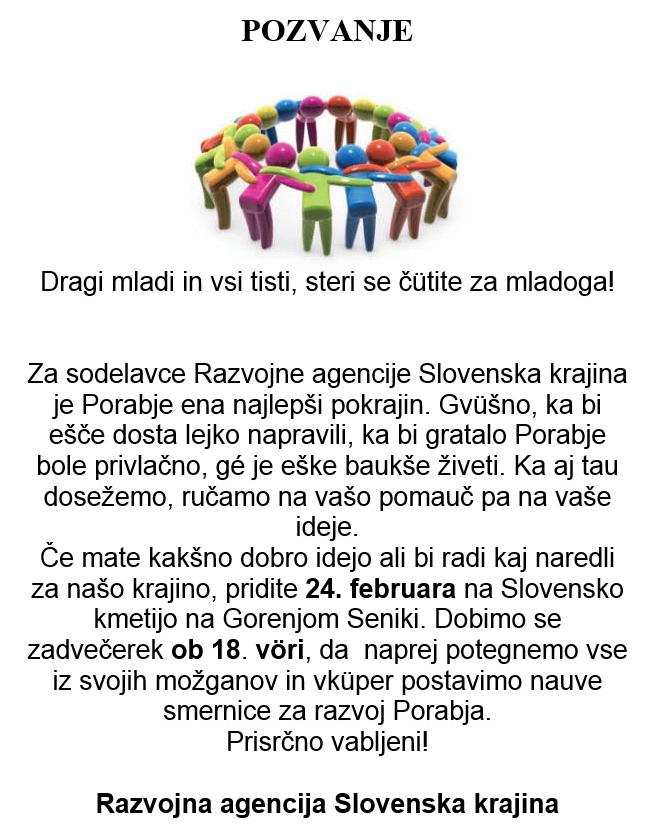 Za koga aj damo 1 % iz svoji porcij Drüštvo porabski slovenski penzionistov na znanje da vsejm bralcom novin Porabje, ka od 2018.