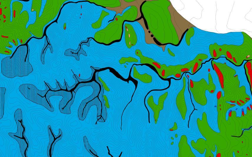 hegységperem térségében állományait részben kiirtották. Termőhelyeik degradáltak, az eredeti állományokat nagy mértékben elfenyvesítették (Szmorad, 2011).