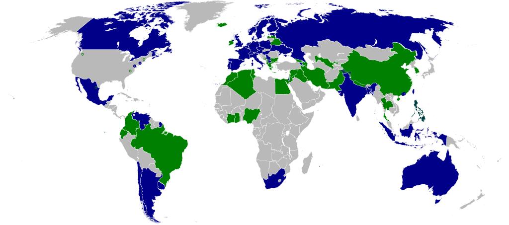 A Wikimédia-világ Wikimédia Alapítvány (WMF; Wikimedia Foundation) Wikimédia-szervezetek (világszerte 37+1+82 helyi szervezet/csoport, Mo.