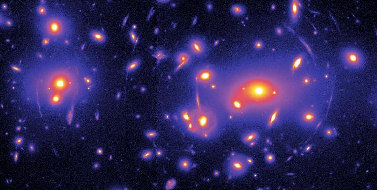 lencsehatás Sötét galaxisok Csillagok és galaxisok csak: 0.