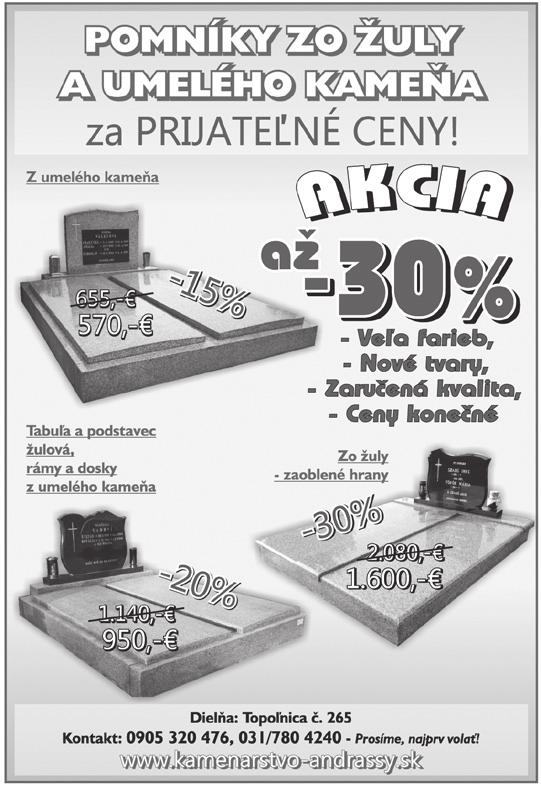 DÉ 2017/3 OLVASÓINK ÍRTÁK 11 Megemlékezések Soha el nem múló fájdalommal emlékezünk drága édesanyánkra, nagymamánkra és dédnagymamánkra, Janečkáné, szül. Szabó Irmára, aki életének 76.