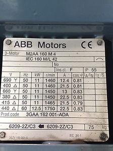 1. példa: 11kW-os motor túláramvédelmi felülvizsgálata Motor adatok adattábláról: 11kW, Δ