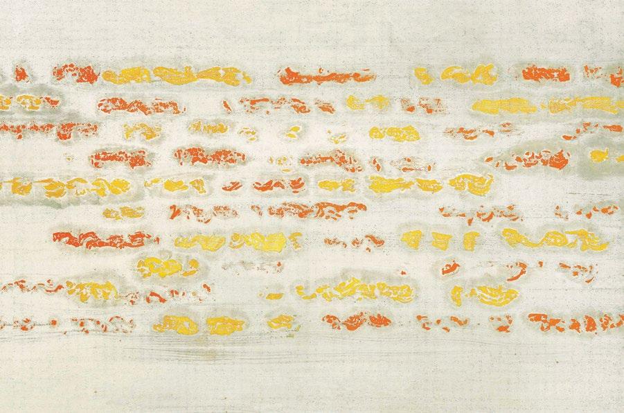 CSR-BESZÁMOLÓ 2016 Reigl Judit The Art of the Fugue 1982 220x320 cm MELYIKET A SOK SZÁZ KÖZÜL?