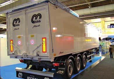 30 CAMION TRUCK&BUS 2009/8 REFLEKTOR Billentős félpótkocsik nálunk kevéssé ismert gyártóktól MENCI REISCH SOMMER TECNOKAR A négy európai gyártó színes, változatos kínálatából válogattunk, melyek