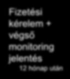 A végrehajtás és a monitoring